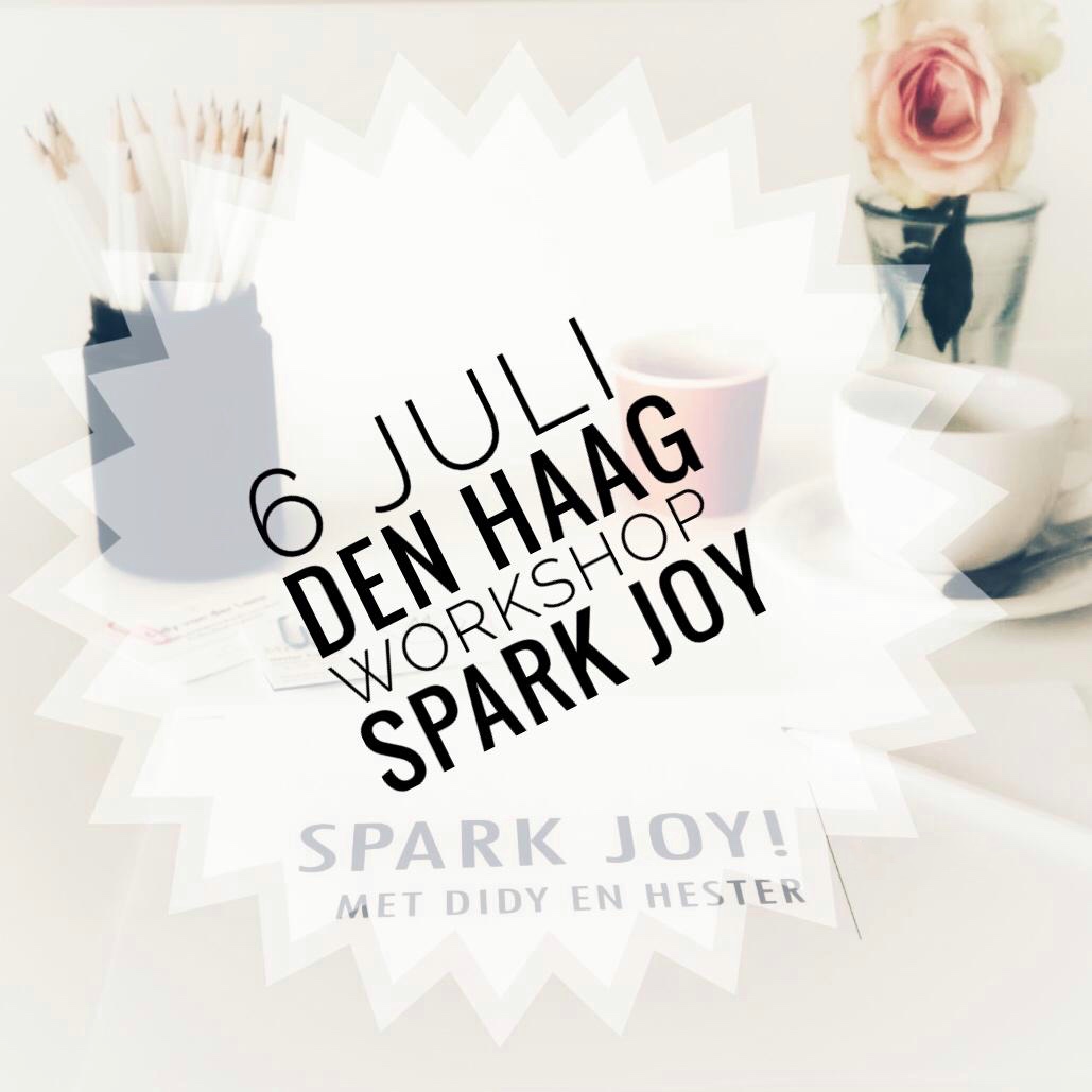 workshop spark joy 6 juli